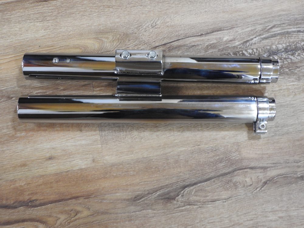 Laděné výfuky chopper,cruiser