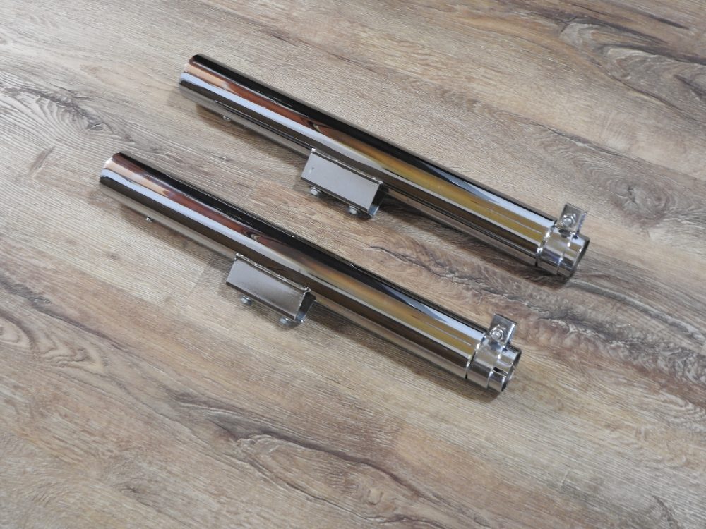 Laděné výfuky chopper,cruiser