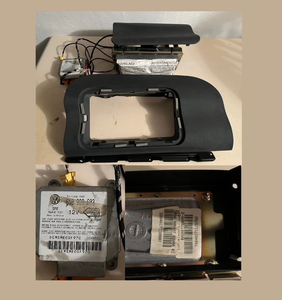 Airbag spolujezdce Felicia s jednotkou 6N0908603