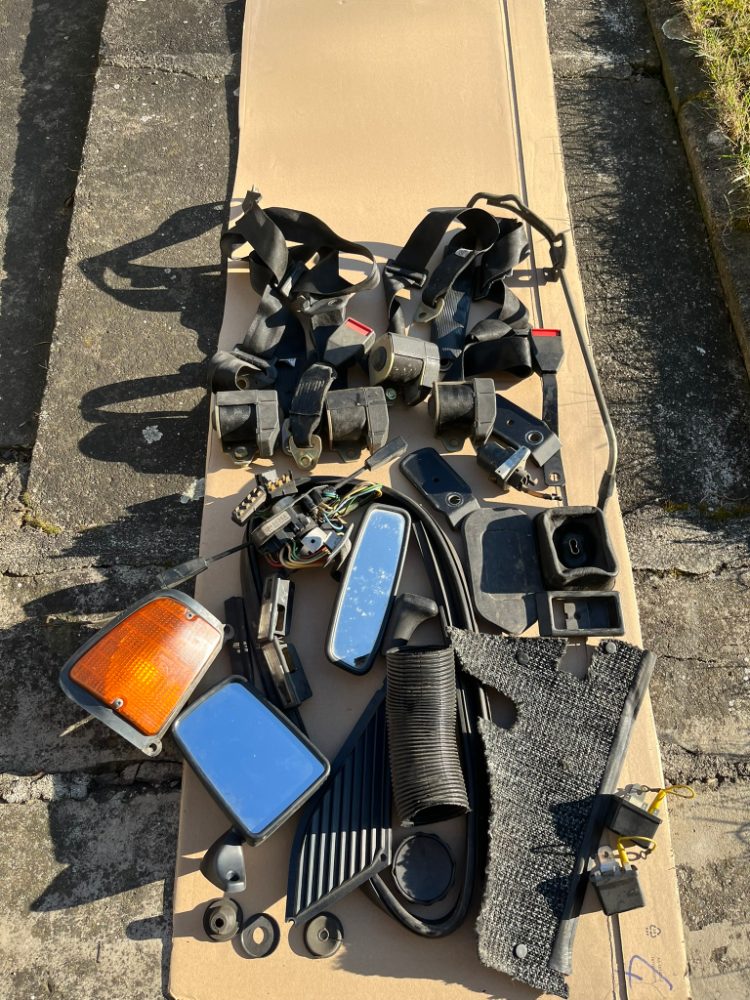 Škoda 130 -136 RAPID, GARDE, pásy a soubor dílů Škoda 130 -136 RAPID, GARDE, pásy a soubor dílů