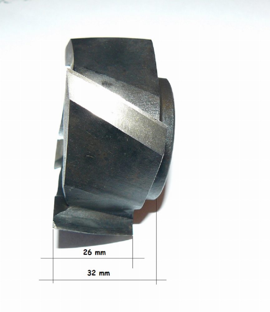 FRÉZA KOTOUČOVÁ 80x22 šíře 12, 14,16, 18, 20 (mm) ČR (NOVÁ)