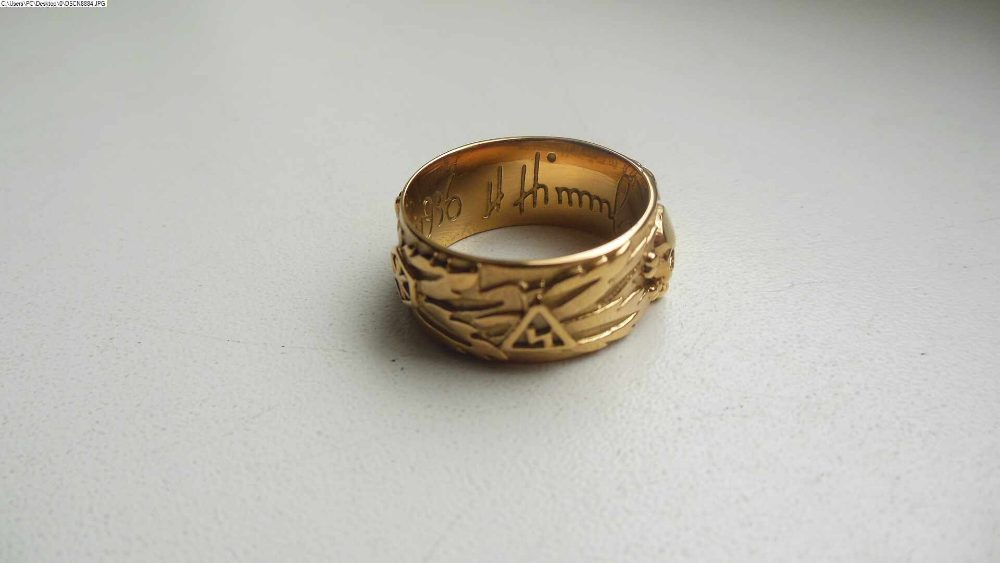 Darovací prsten SS, H.H.1936