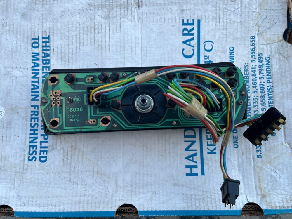 Přístrojovka ŠKODA RAPID a Š 125, 130, 136