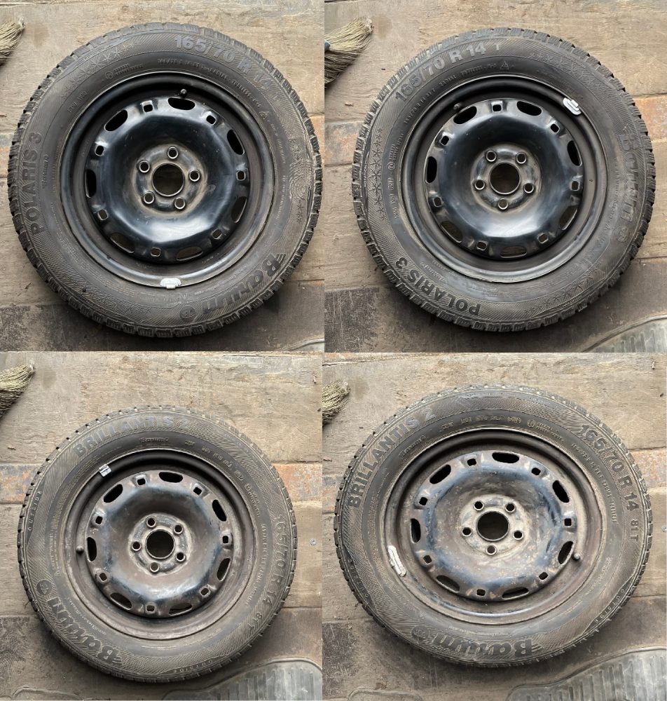 Kola na ŠKODA FABIA 2x letní + 2x zimní