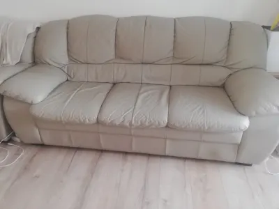 KOŽENÁ sedací pohovka