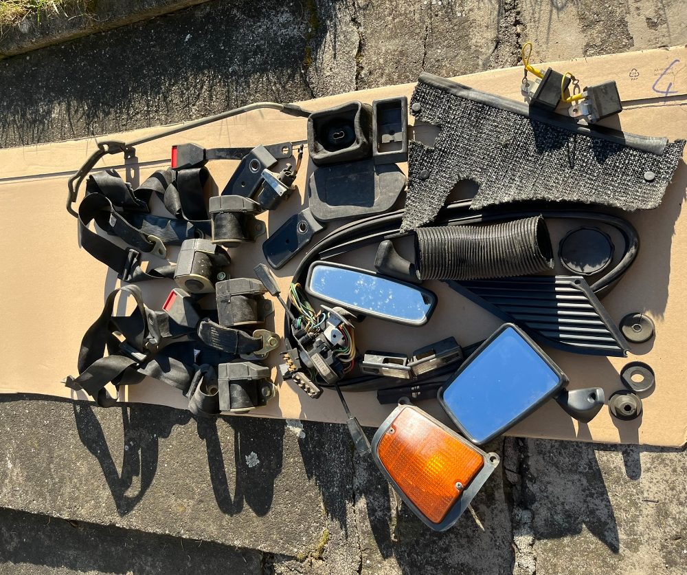 Škoda RAPID 130/136, GARDE, pásy a soubor dílů