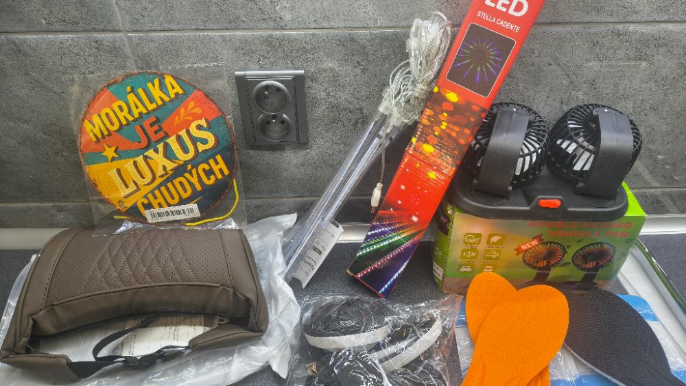 NOVÉ - MIX různé elektro a jiné zboží NOVÉ - MIX různé elektro a jiné zboží