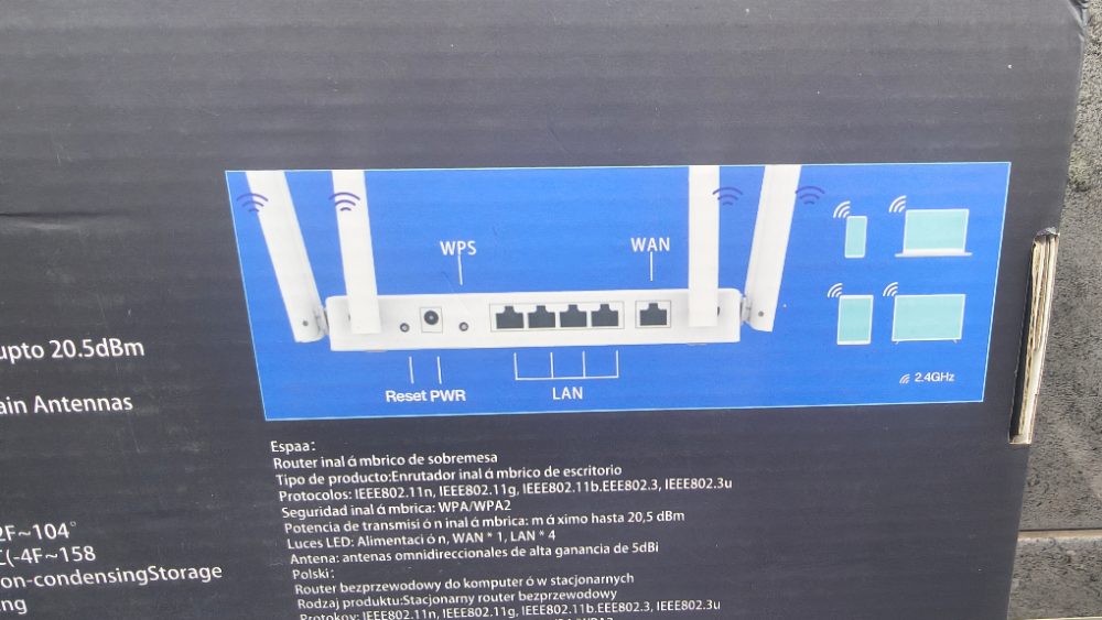 Bezdrátový router, 2.4G a 5G - CZ návod