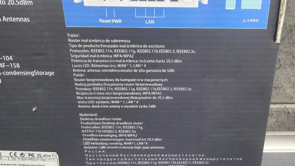 Bezdrátový router, 2.4G a 5G - CZ návod
