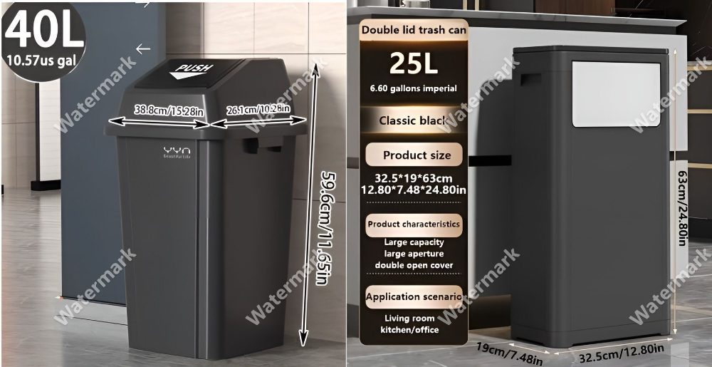 NOVÉ Odpadkové koše