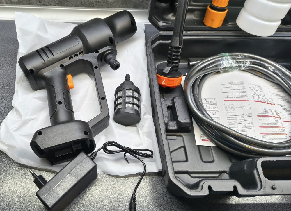 NOVÁ AKU Vapka tlakový Čistič 2x baterie