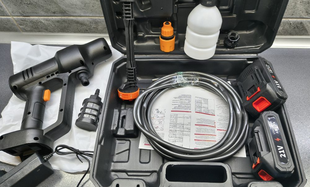 NOVÁ AKU Vapka tlakový Čistič 2x baterie