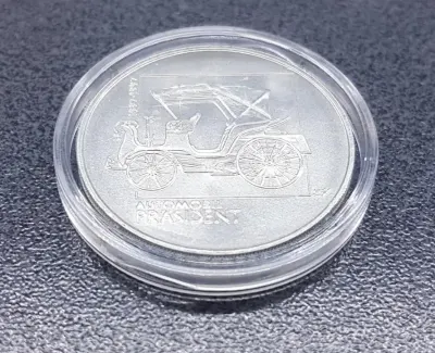 TŘÍBRO 200 Kč 100. výročí výroby 1. automobilu