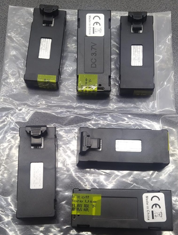 NOVÉ 3.7V baterie pro drony - kompatibilní s čtěte