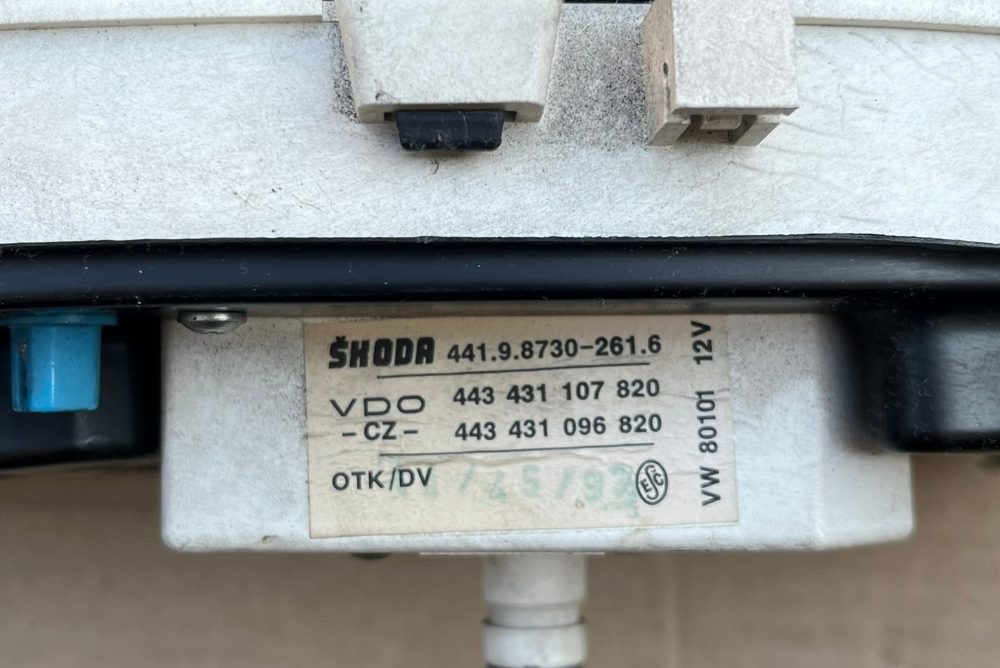 Přístrojovka ŠKODA FELICIA 1.3