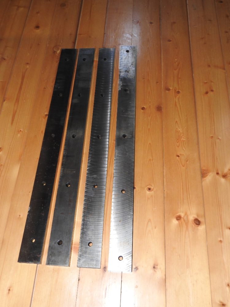 Nože do strojních tabulových nůžek 20x68x870 mm