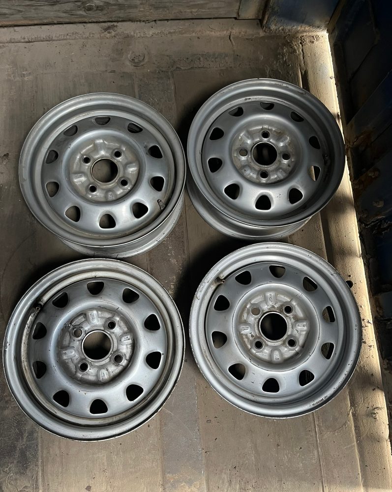 Disky ocelové ŠKODA FELICIA, sada 4 kusů