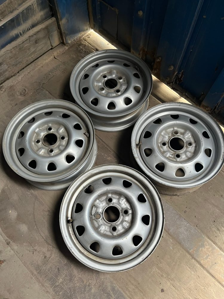 Disky ocelové ŠKODA FELICIA, sada 4 kusů