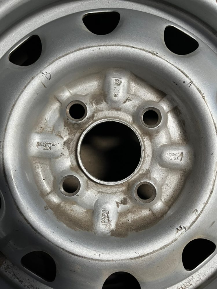 Disky ocelové ŠKODA FELICIA, sada 4 kusů