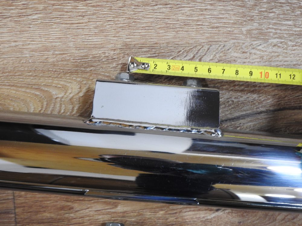 Laděné výfuky chopper,cruiser