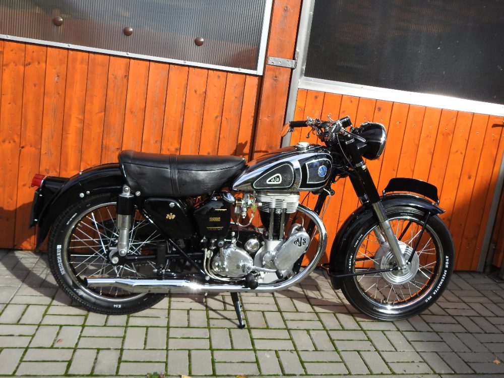 AJS 350 M16 1954 po renovaci