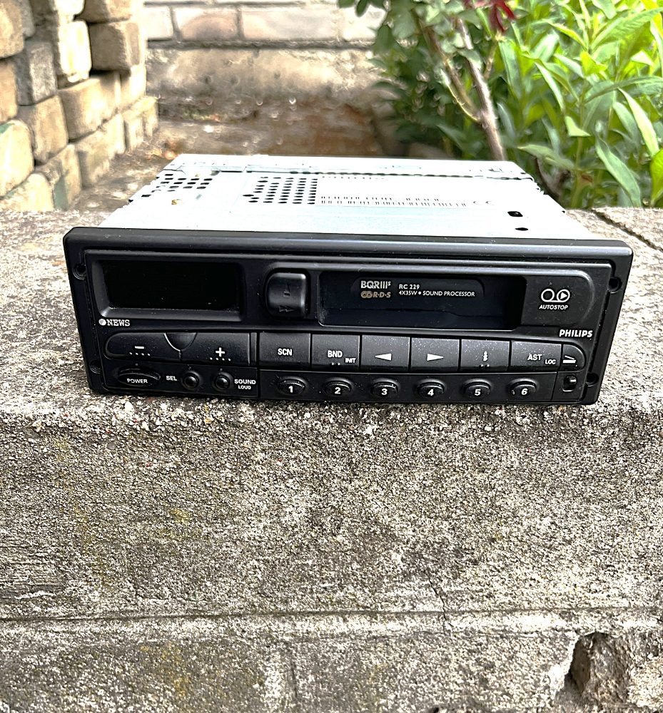 Autoradio PHILIPS RC229 - retro, plně funkční