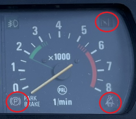 Přístrojovka export ŠKODA RAPID a Š 125, 130, 135, 136 Přístrojovka export ŠKODA RAPID a Š 125, 130, 135, 136