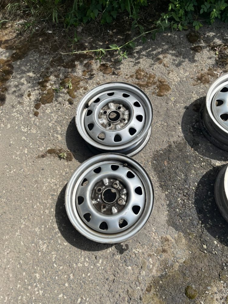Disky ocelové ŠKODA FELICIA, sada 4 + 2 kusy