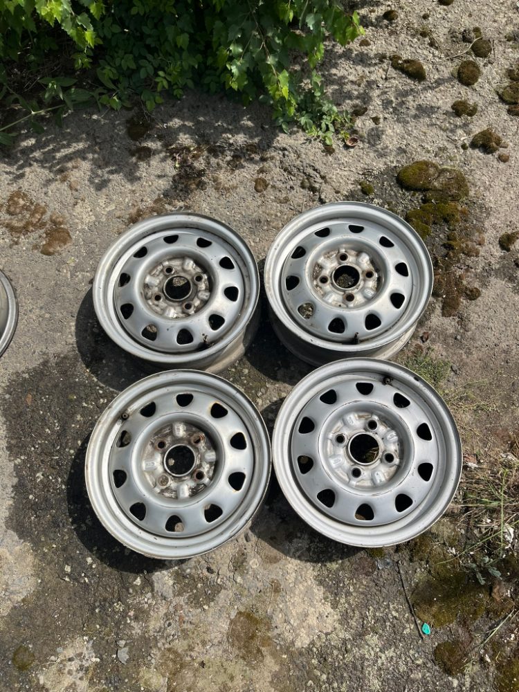 Disky ocelové ŠKODA FELICIA, sada 4 + 2 kusy