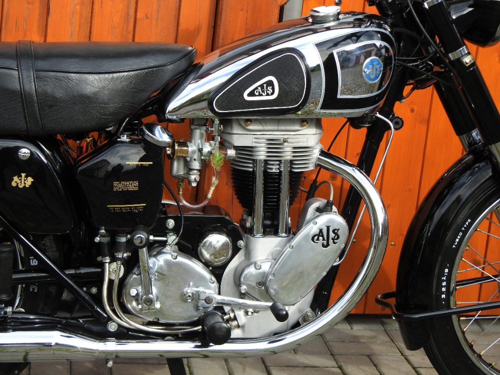 AJS 350 M16 1954 po renovaci AJS 350 M16 1954 po renovaci