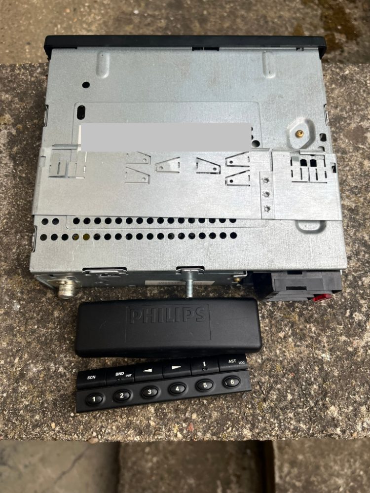 Autoradio PHILIPS RC229 - retro, plně funkční