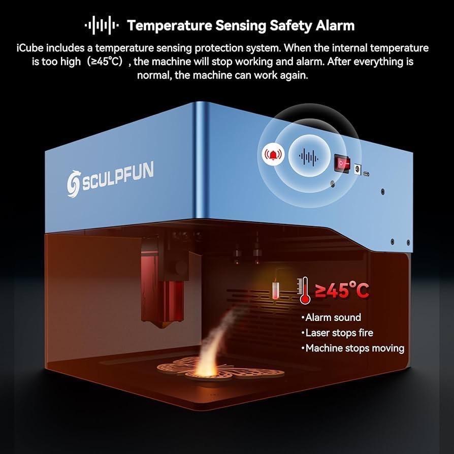 Laser SCULPFUN iCube Pro - 5W
