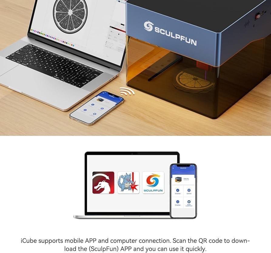 Laser SCULPFUN iCube Pro - 5W