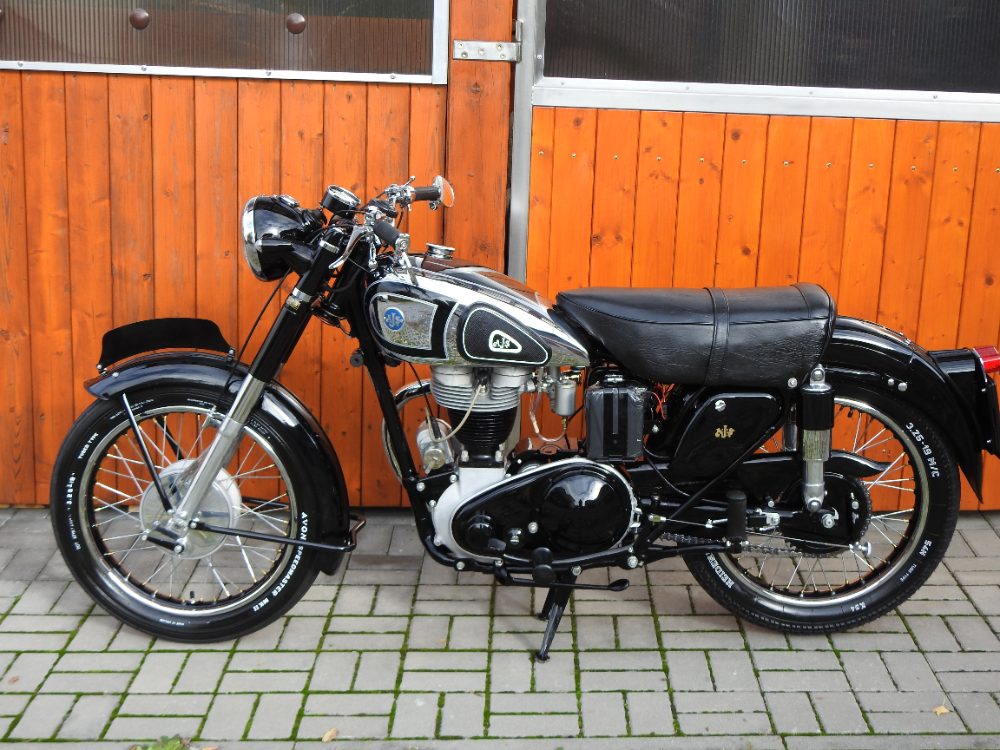 AJS 350 M16 1954 po renovaci AJS 350 M16 1954 po renovaci