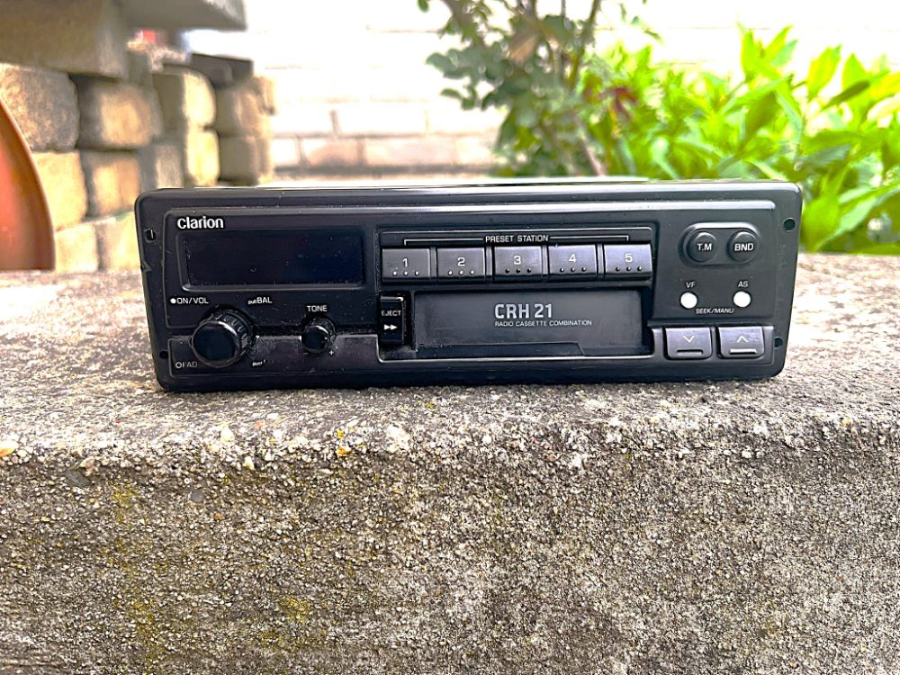 Autoradio CLARION CRH21 - retro, plně funkční