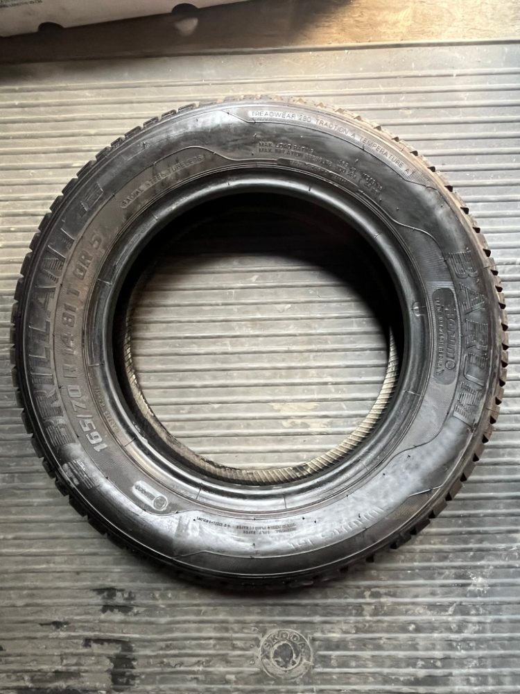Pneu 165/70 R14, kusové, do rezervy (Fabia atd)