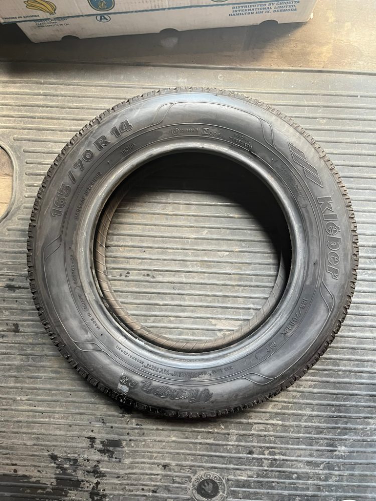 Pneu 165/70 R14, kusové, do rezervy (Fabia atd)