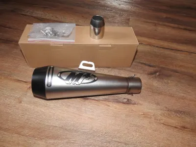 Laděný výfuk celonerezový matný Nový
