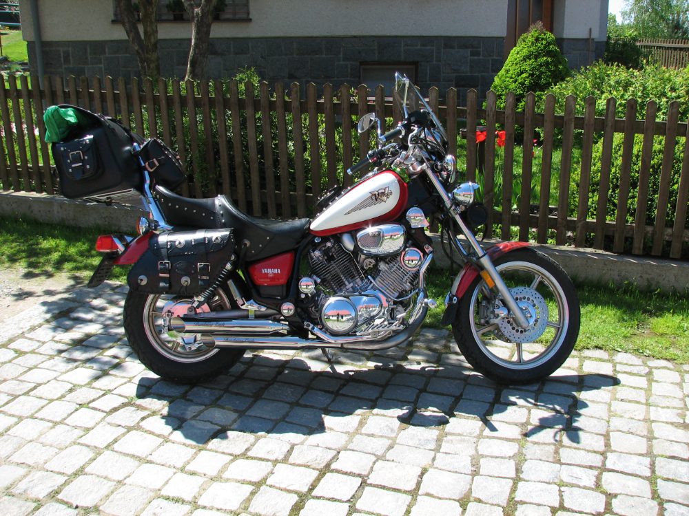 Yamaha Virago Nové Nerezové Laděné Výfuky Thundering Eagle Yamaha Virago Nové Nerezové Laděné Výfuky Thundering Eagle
