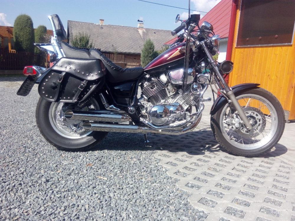 Yamaha Virago Nové Nerezové Laděné Výfuky Thundering Eagle Yamaha Virago Nové Nerezové Laděné Výfuky Thundering Eagle