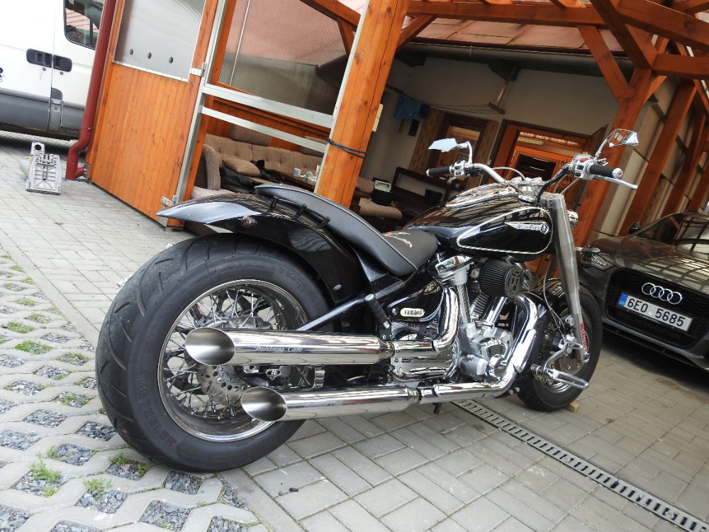 Yamaha Nové Nerezové Laděné Výfuky Thundering Eagle Yamaha Nové Nerezové Laděné Výfuky Thundering Eagle