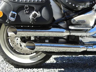 Yamaha Nové Nerezové Laděné Výfuky Thundering Eagle