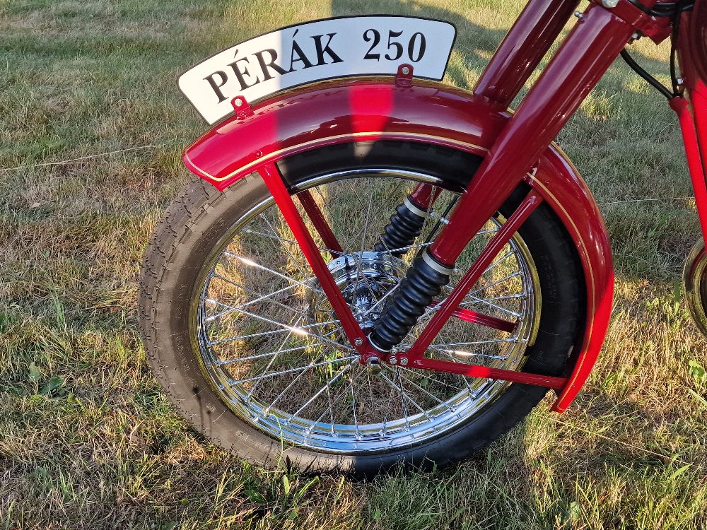 Jawa 250 pérák 1950 Po Renovaci