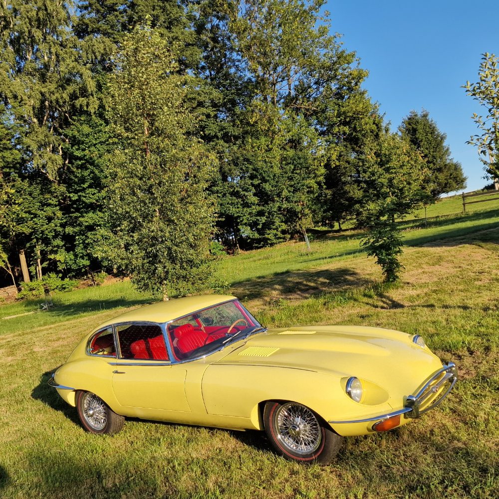 Jaguar E-Type 1 serie 4,2 2+2 rv.1968 po Renovaci