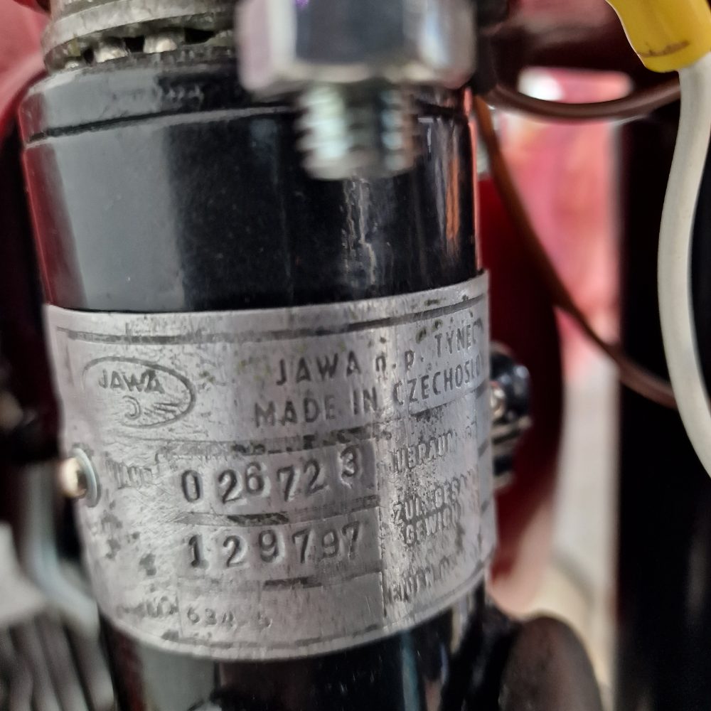 JAWA 350 typ 634-4 po Renovaci