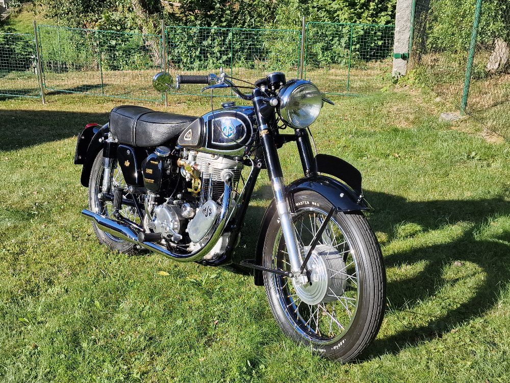AJS 350 M16 1954 po renovaci