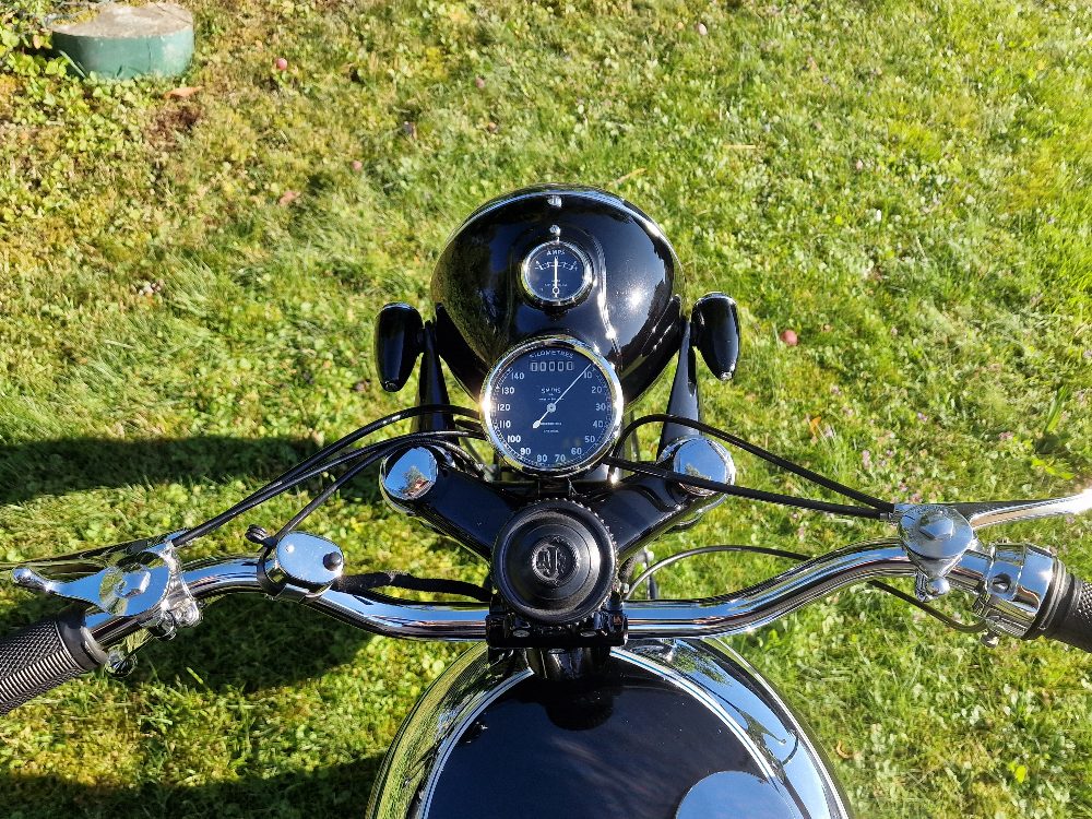 AJS 350 M16 1954 po renovaci AJS 350 M16 1954 po renovaci