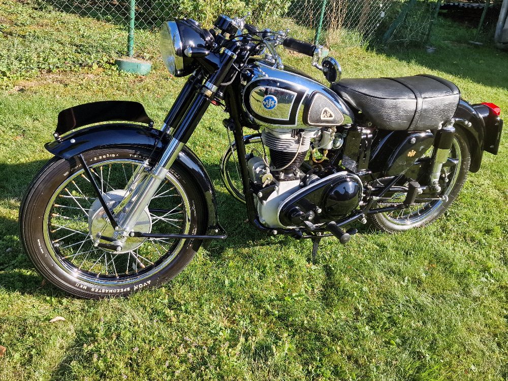 AJS 350 M16 1954 po renovaci AJS 350 M16 1954 po renovaci