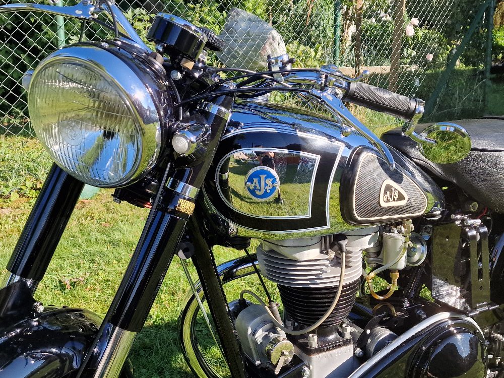 AJS 350 M16 1954 po renovaci AJS 350 M16 1954 po renovaci