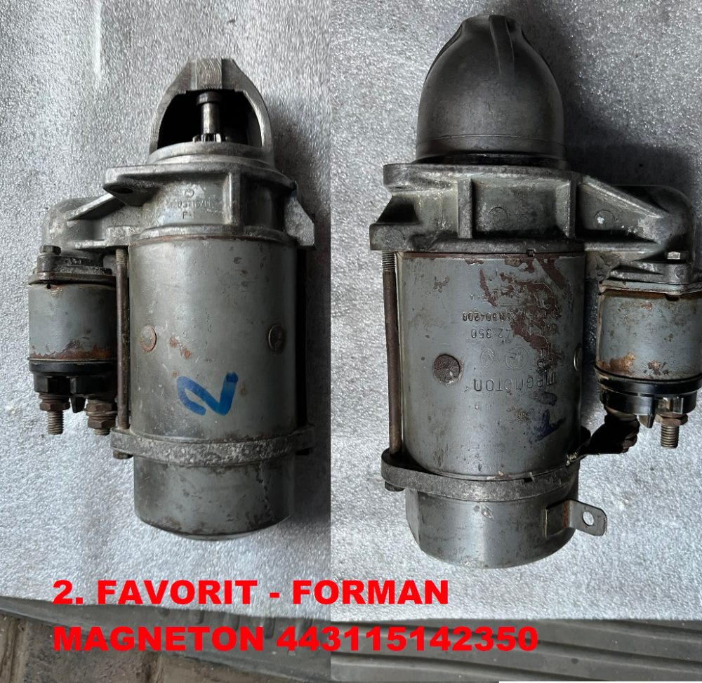 Startéry Škoda FAVORIT, FELICIA 1.3 + 1.6 Startéry Škoda FAVORIT, FELICIA 1.3 + 1.6